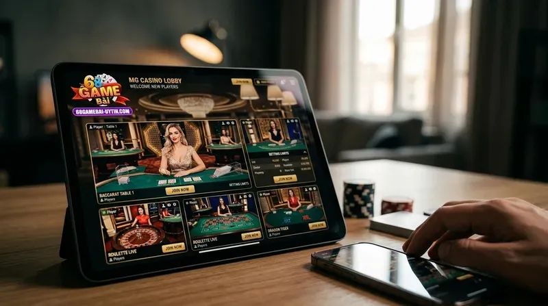 Sảnh Casino MG 68gamebai là gì? Tổng quan cho người mới