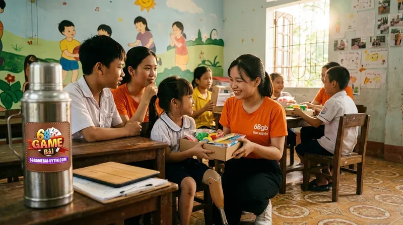 Ý nghĩa nhân văn khi từ thiện tại trung tâm người khuyết tật
