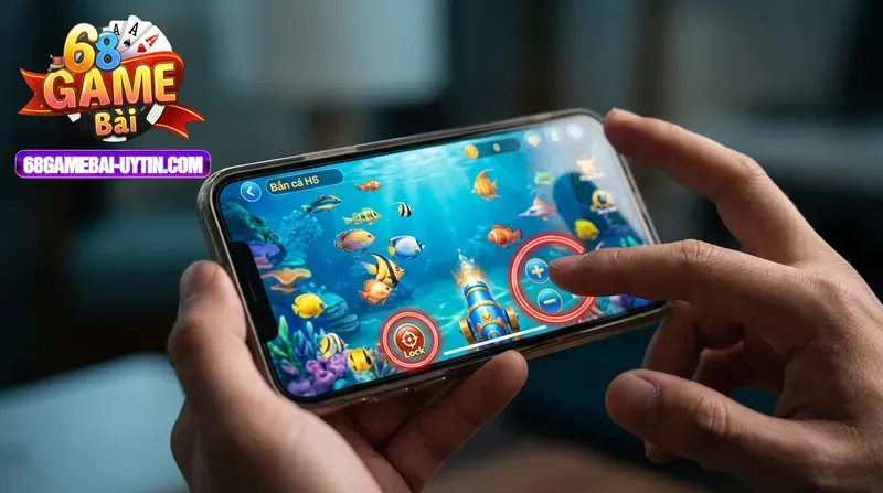 Hướng dẫn **cách chơi bắn cá H5** chi tiết từ A-Z tại **68 game bài**