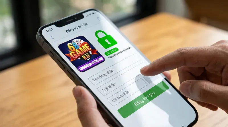 Hướng dẫn lấy link 68gb chuẩn và đăng ký 68gamebai