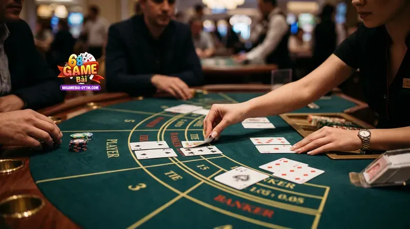 Hướng dẫn luật chơi Baccarat tại nhà cái 68gb cho tân thủ
