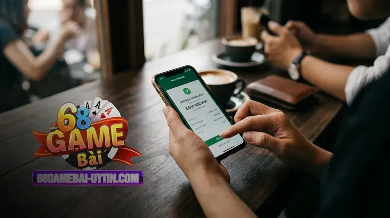 Hướng dẫn Rút tiền 68GB chi tiết từng bước trên hệ thống 68 game bai