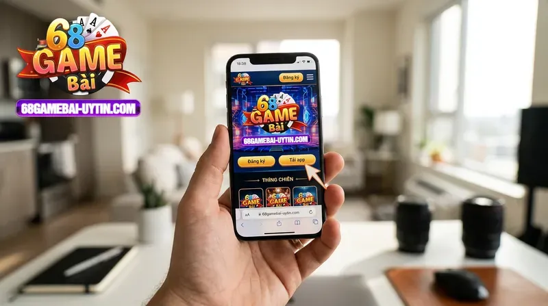Hướng dẫn truy cập link 68gb và tải 68 game bài chuẩn