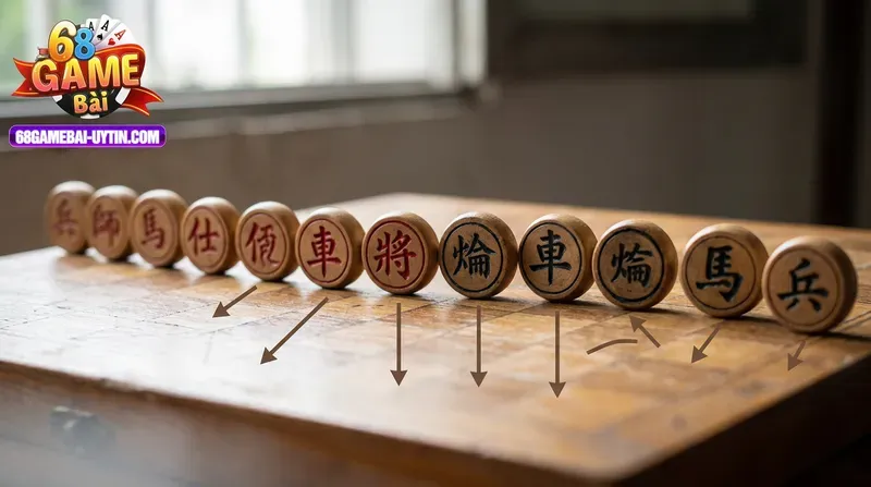 Nhận diện các quân cờ tướng và quy tắc đi quân