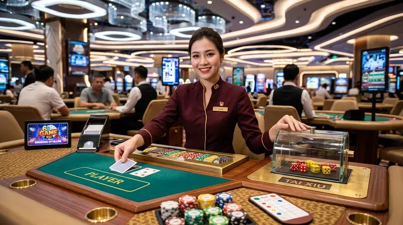 Các trò chơi dễ tiếp cận nhất tại sảnh Live Casino 68 game bài