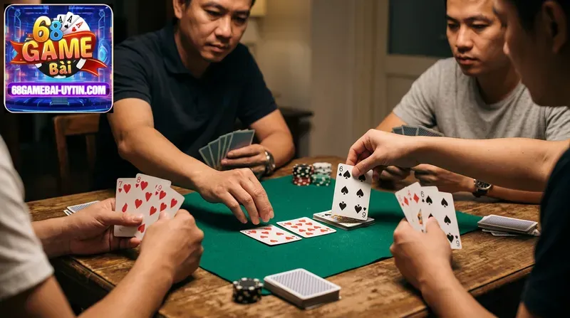 Cách xếp bài, ăn bài và hạ Phỏm chuẩn trong 68 game bài