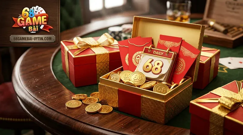 Đặc quyền và phần thưởng khi đạt VIP trên 68 game bài