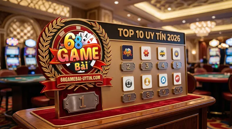 Danh sách Top 10 cổng game bài đổi thưởng uy tín - Nổi bật 68 game bài