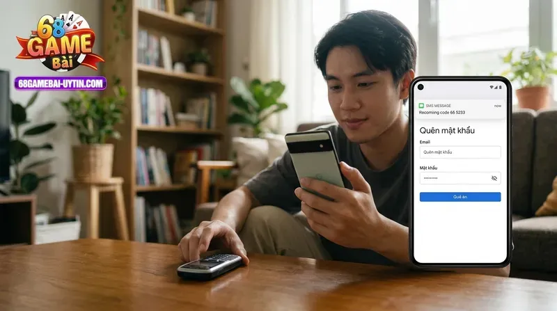 Quên mật khẩu 68gb? Cách lấy lại mật khẩu 68gamebai nhanh chóng